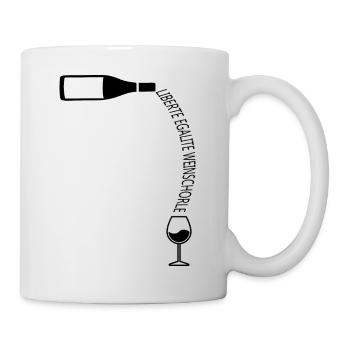 Pfälzer Wein Vino Schorle - Tasse - Weiß - Rechts