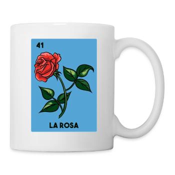 Mexican Bingo Grunge Lottery Gift - Mexican Lotter - Tasse - Weiß - Rechts
