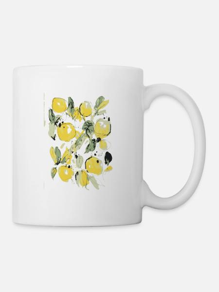 Fruits mirabelles - Mug blanc - blanc