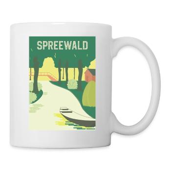 Spreewald Vintage - Tasse - Weiß - Rechts
