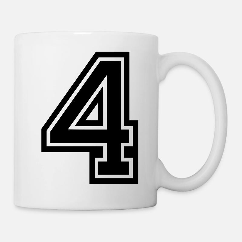 4 - Mug blanc - blanc