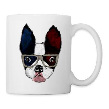 Boston terrier - Mug - white - Right