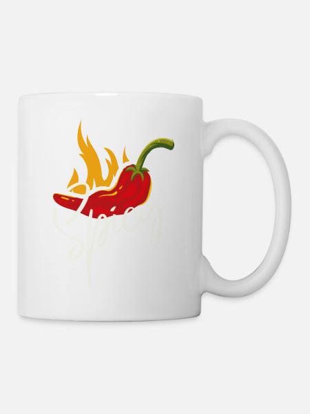 Jalapeno Pepper I Hot Chilis Lover I Spicy Chili - Tasse - Weiß
