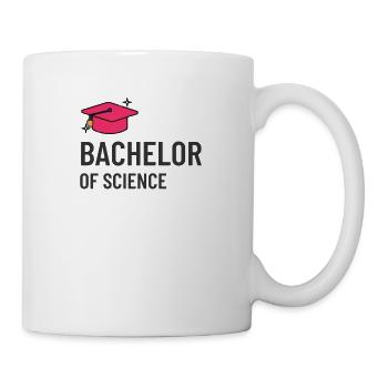Bachelor of Science hochschule student uni master - Mug - white - Right