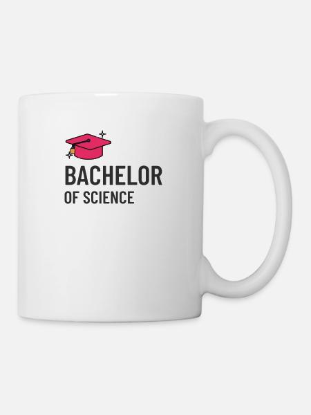 Bachelor of Science hochschule student uni master - Tasse - Weiß