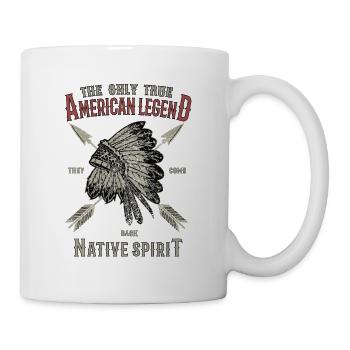 Indianer, Native American, Native Spirit, Legend - Mug - white - Right
