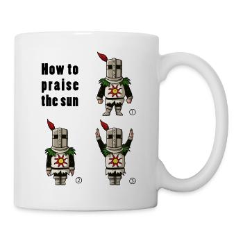 Praise the sun - Mug - white - Right