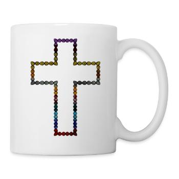 Jesus Christ Cross - Tasse - Weiß - Rechts