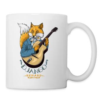 Django Renard - Mug blanc - blanc - Droite