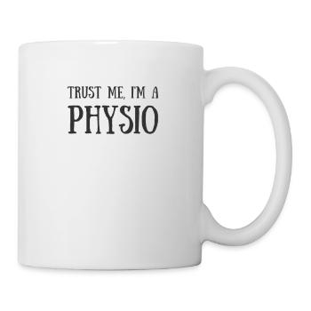 Physiotherapist massage health reha sport - Mug - white - Right