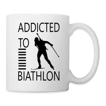 Biathlon Ski - Mug - white - Right