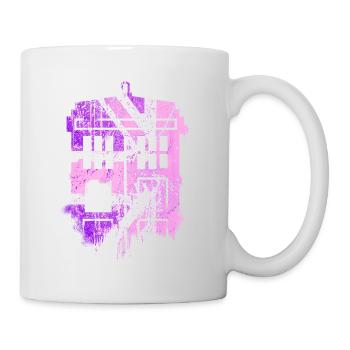 tardis pink - Mug - white - Right
