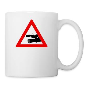 Attention, cameraman! - Mug - white - Right