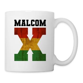 MALCOM X - Tasse - Weiß - Rechts