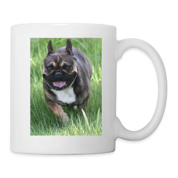 small fishing rod our French Bulldog - Mug - white - Right