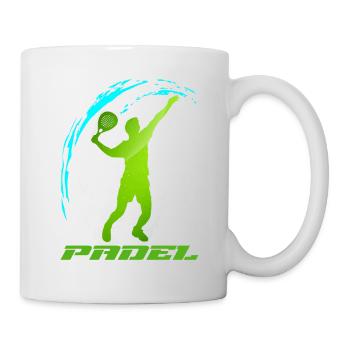 Padel | - Tasse - Weiß - Rechts