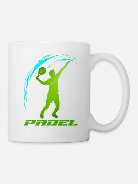 Padel - Mug blanc - blanc