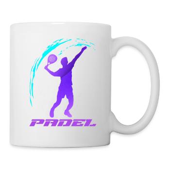 Padel | - Tasse - Weiß - Rechts