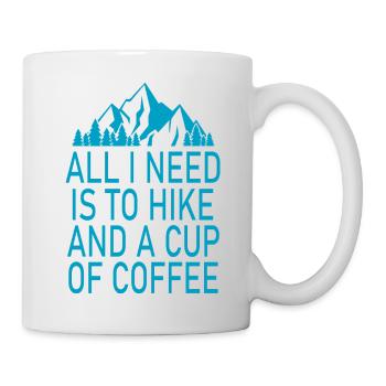 Bouldern Klettern Climbing - Tasse - Weiß - Rechts