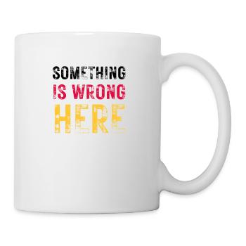 Politik Grundrechte grundgesetz freiheit zensur - Tasse - Weiß - Rechts