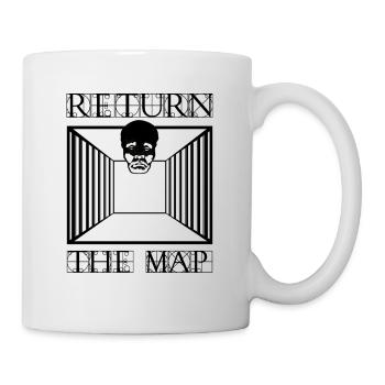 Les bandits du temps retournent la carte - Mug blanc - blanc - Droite
