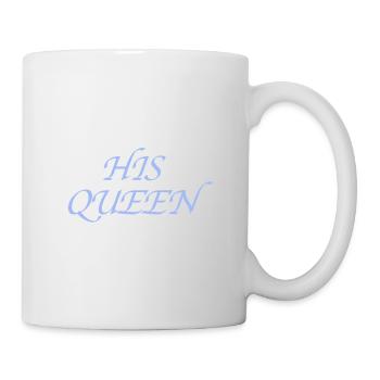 His Queen - Tasse - Weiß - Rechts