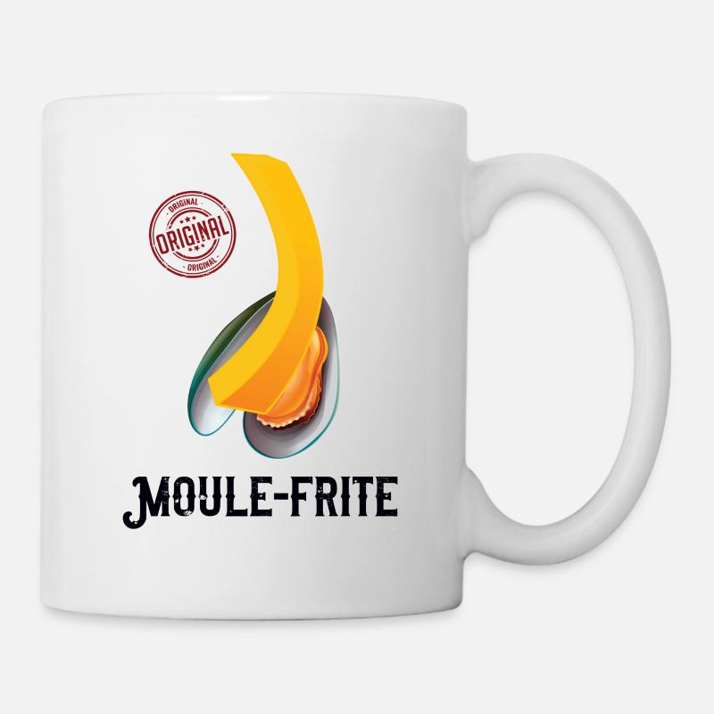 moulefrite - Mug blanc - blanc