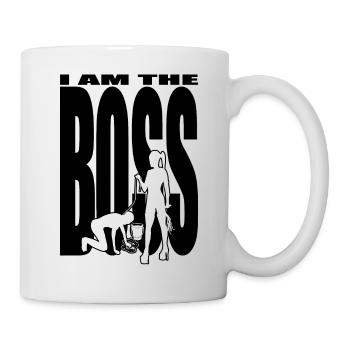 Dominatrix Maîtresse Boss - Mug blanc - blanc - Droite