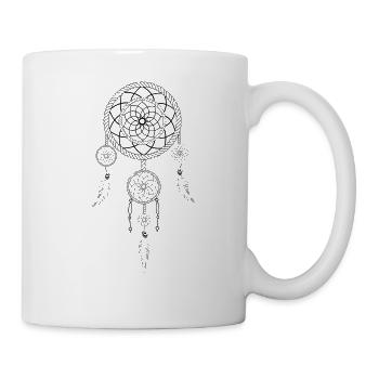 Traumfänger - Tasse - Weiß - Rechts