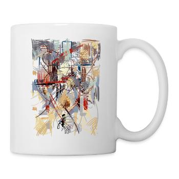 Abstract art - Mug - white - Right