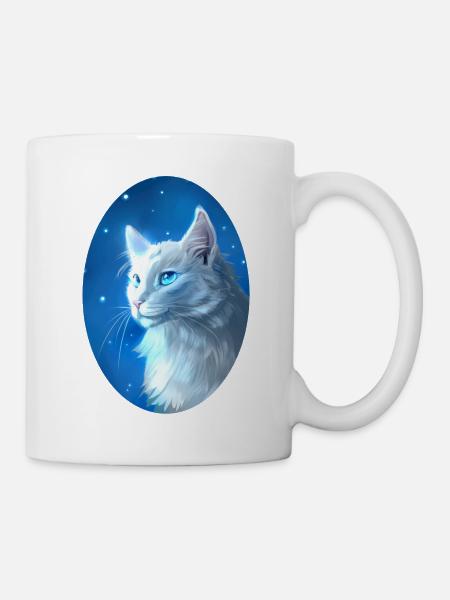 Cloudtail Cloud Tail Warrior Cats White Cat - Mug - white