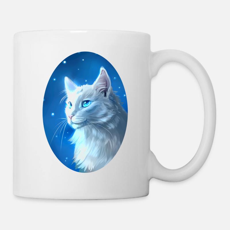 Cloudtail Cloud Tail Warrior Cats White Cat - Mug - white