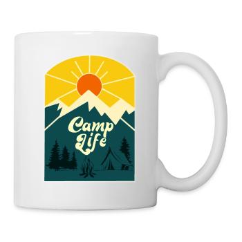 Camp Life - Mug - white - Right
