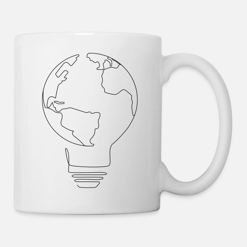 World - Mug - white