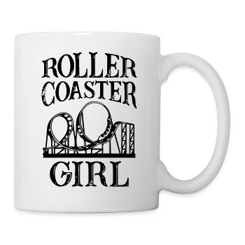 Roller Coaster Girl - Tasse - Weiß - Rechts