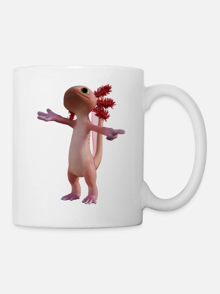 Axolotl - Mug - white