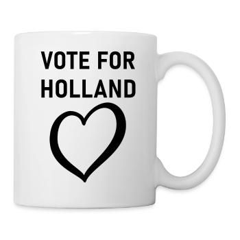 Hollande, Pays-Bas, Concours Eurovision de la chanson S10 - Mug blanc - blanc - Droite