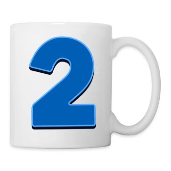2 - Tasse - Weiß - Rechts