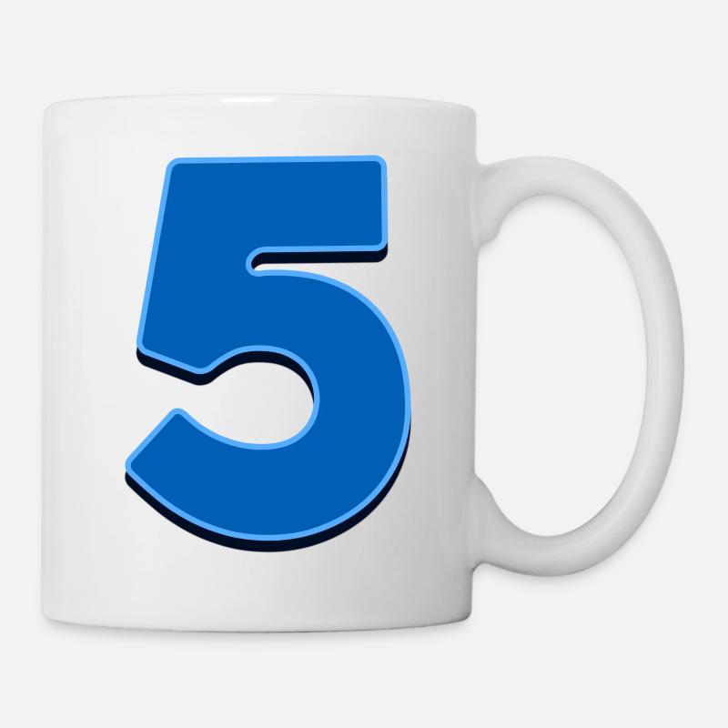 5 - Tasse - Weiß