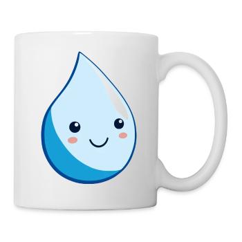 Waterdrop - Mug blanc - blanc - Droite