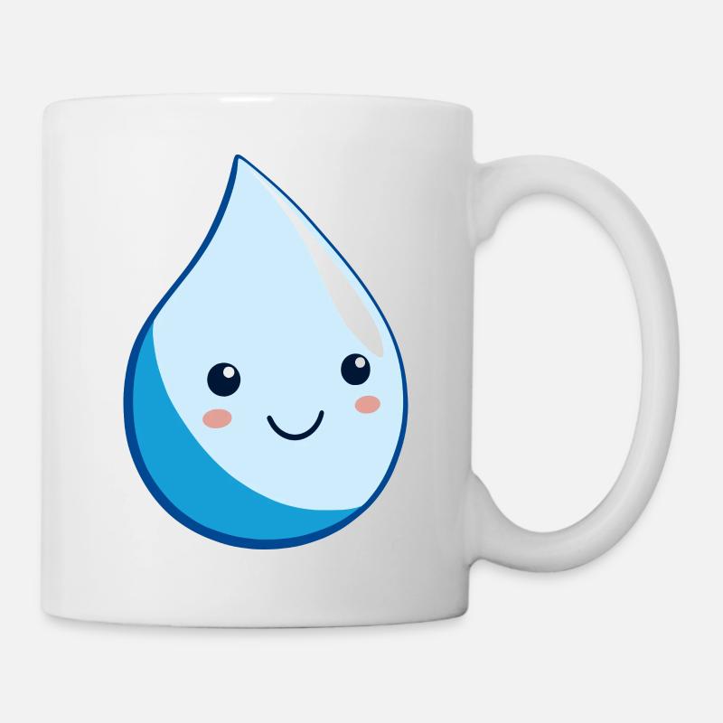 Waterdrop - Tasse - Weiß