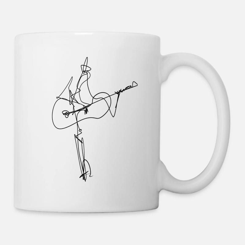 Guitar - Mug - white