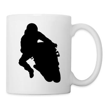 Motorrad motorsport Superbike motorcycle moto gp - Tasse - Weiß - Rechts