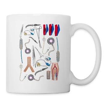 Vascular surgery - Mug - white - Right