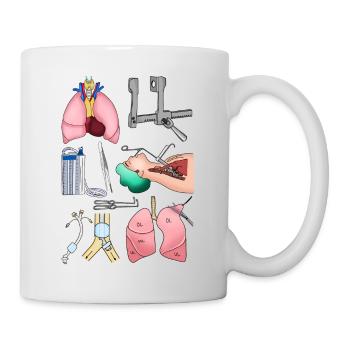 Thoracic surgery - Mug - white - Right