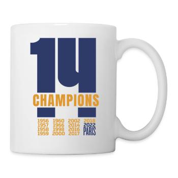 Madrid Meister 2022 - Tasse - Weiß - Rechts