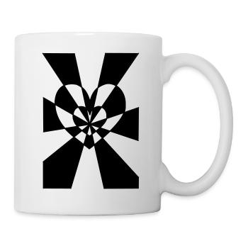 Heart's ray - Mug - white - Right