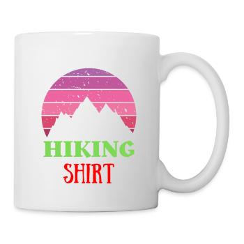 This is my official hiking shirt - Mug - white - Right