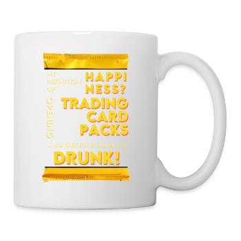 Trading Cards and Drinks Lucky Gift Funny - Mug - white - Right