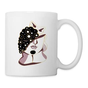 Le vin est la lumière du soleil dissoute dans l’eau. - Mug blanc - blanc - Droite